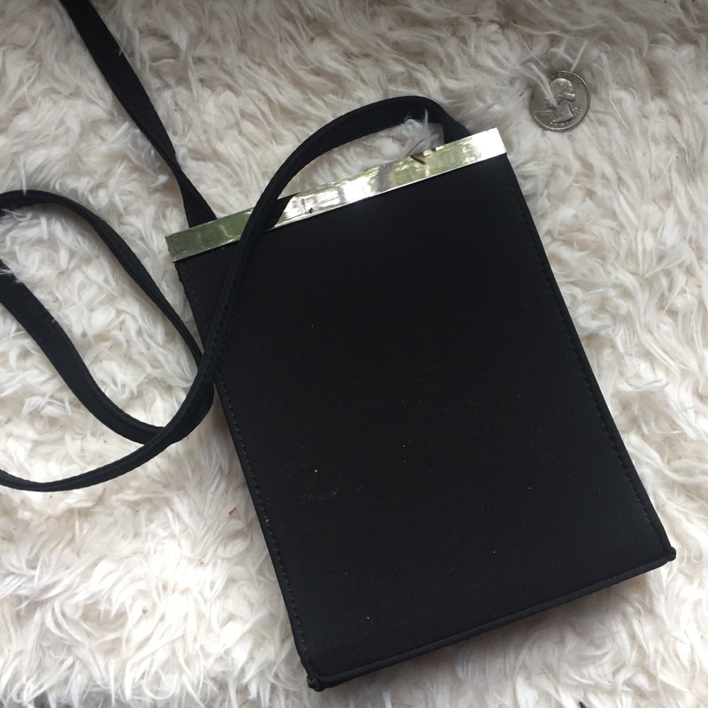Nine West black small bag.